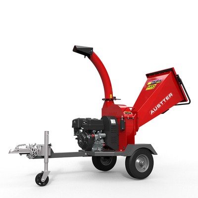 Truss Made in China OEM Factory Forestry Machinery Firewood Processor 15HP 420cc Gasoline Power ATV Wood Chippers