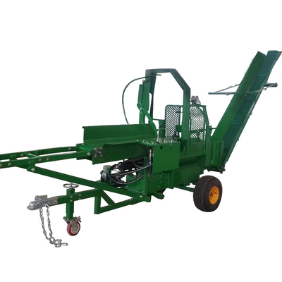 Firewood Processing 30 Ton PTO Firewood Processor Fire Splitter Forestry Wood Machinery With All Attachments Powered From 60-125HP Tractor