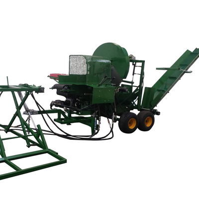 Firewood Splitter 50 Ton 25hp Saw Blade Shaped Diesel Firewood Processor Log Saw Hydraulic Firewood Splitter Full Operate With All Accessories