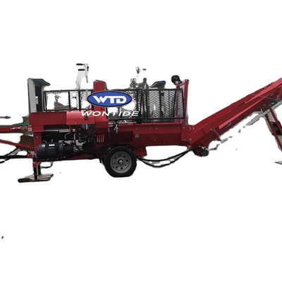 Grows 12 Ton Automatic Electric Engine Cheap Firewood Processor Wood Processor