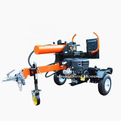Farms 50 Ton Diesel Engine Log Splitter Firewood Processor With CE Approval