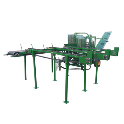 Force 30 Ton Firewood Processor Log Splitter Forestry Splitting Machine Wood / Gasoline Log Engine With Chain Table