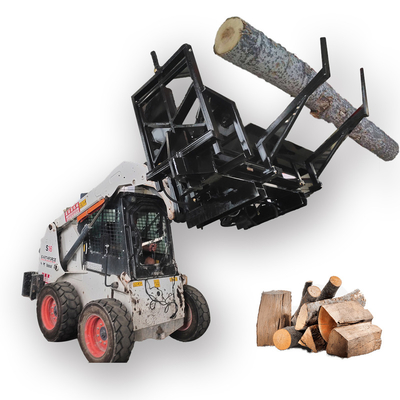 Cheap automatic trusses skid ox firewood processor/wood processor/log splitter