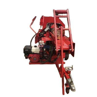 Semi-automatic Machinery Repair Shops 15HP Gasoline Engine Firewood Processor Log Splitter