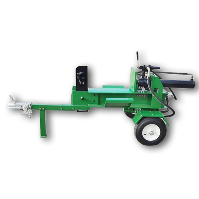 Home use 16T hot log splitter, wood processor with 6.5HP petrolengine